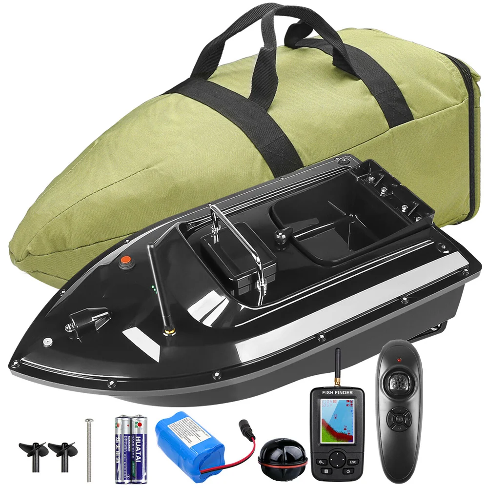 500 м Беспроводная рыболовная приманка с дистанционным управлением лодка двумя