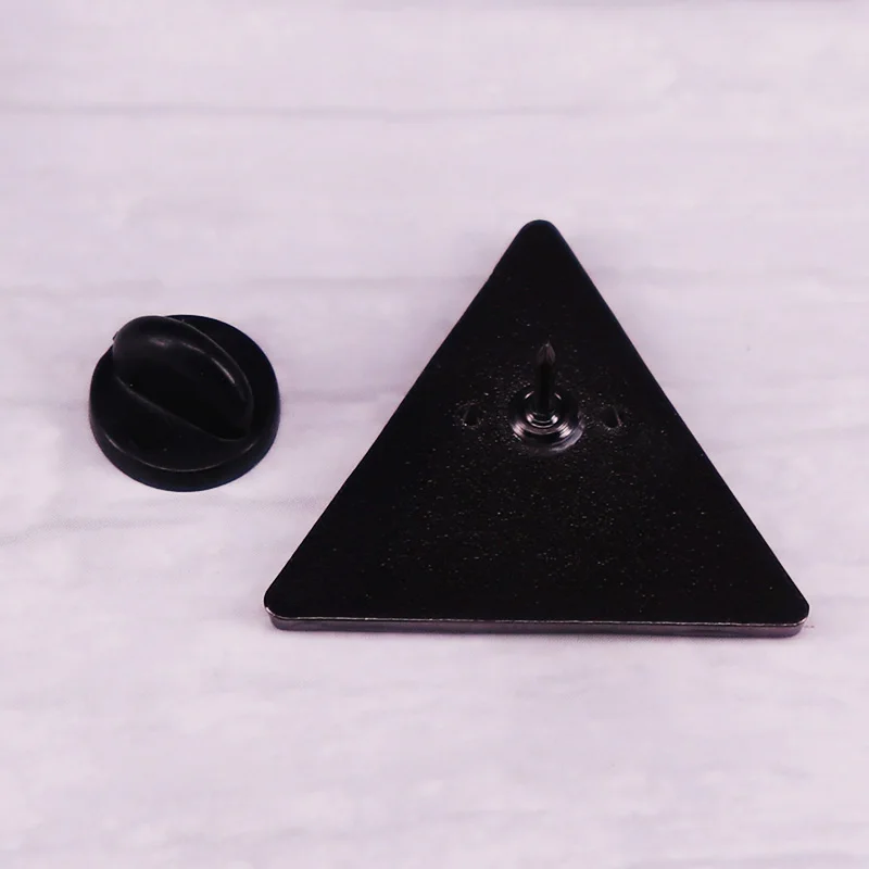 Брошь в виде человека из Детройта брошь под легендой треугольник конический