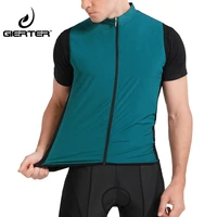 gierter mens cycling windproof vest mtb bicycle soild gilets sleeveless zipper soild reflective shirt vest cycling clothing