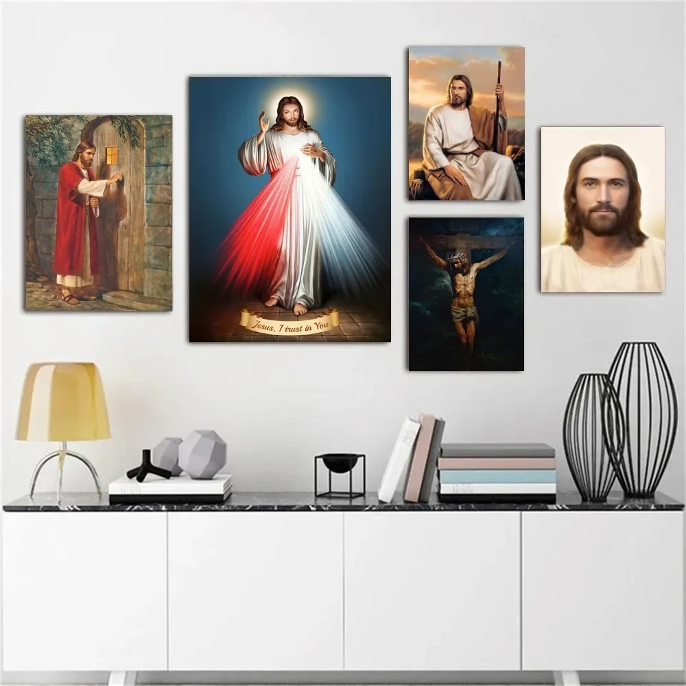 1 шт. наклейки с изображением Иисуса Христа