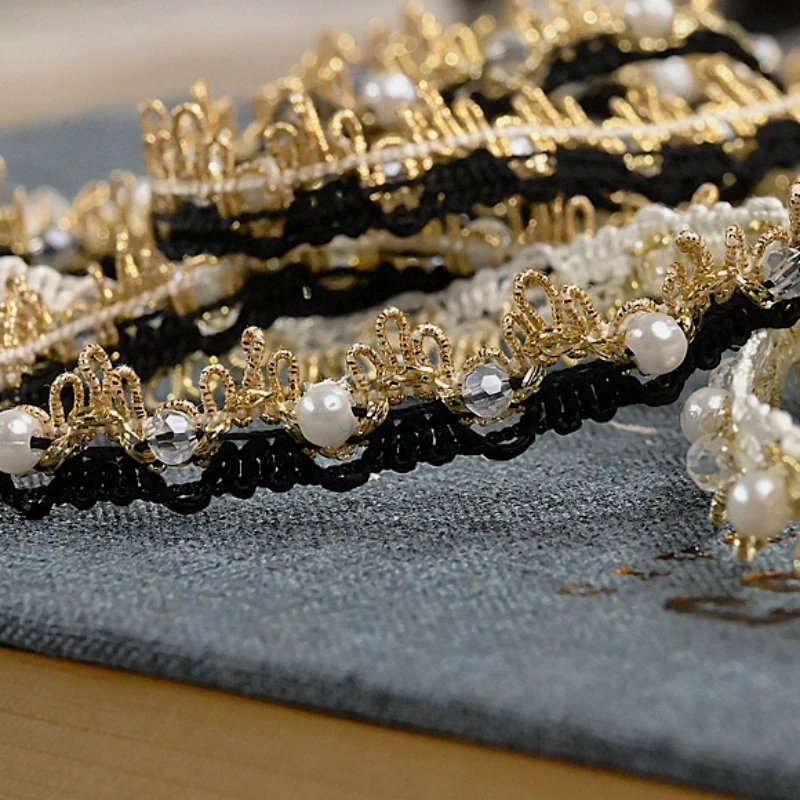 Кружевная лента для свадебного декора вечернее платье аксессуары шитья своими