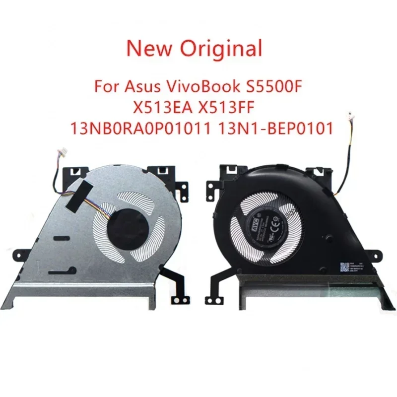 Новый оригинальный вентилятор охлаждения процессора и графического ноутбука