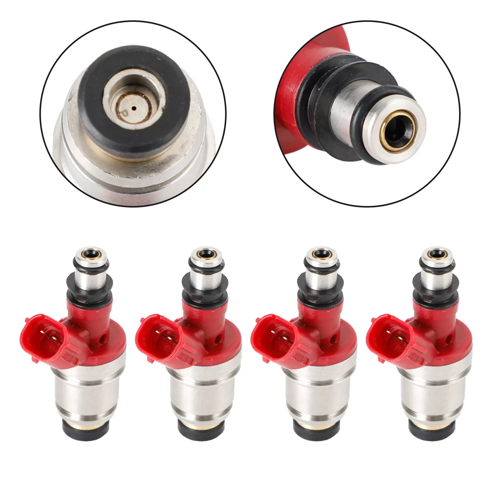 Топливные форсунки 4CPS JS28-2 для Isuzu Suzuki Honda 1.8L 2.0L 2.3L 2.6L 15710-77EA0 1994-2003 гг. 1571077 EA0