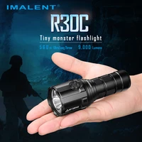 imalent r30c portable flashlight waterproof cree xhp self defense mini lamp rechargeable fishing outdoor camping emergency torch