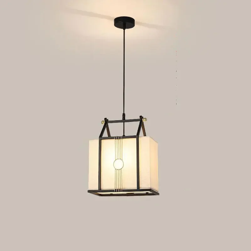 Классическая маленькая люстра в китайском стиле для спальни прикроватная лампа