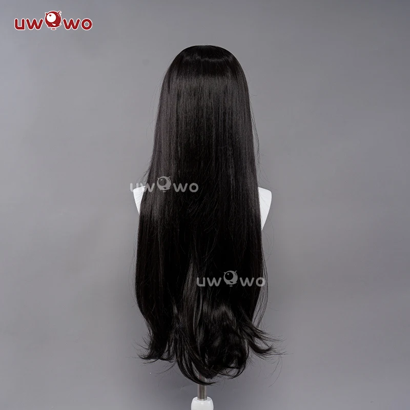 Женский парик для косплея Homura Madokaa Magicaa Akemii длинные черные волосы