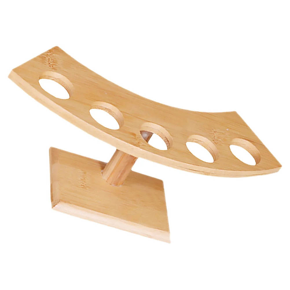 Подставка для конуса бамбуковая стойка хранения мороженого деревянные