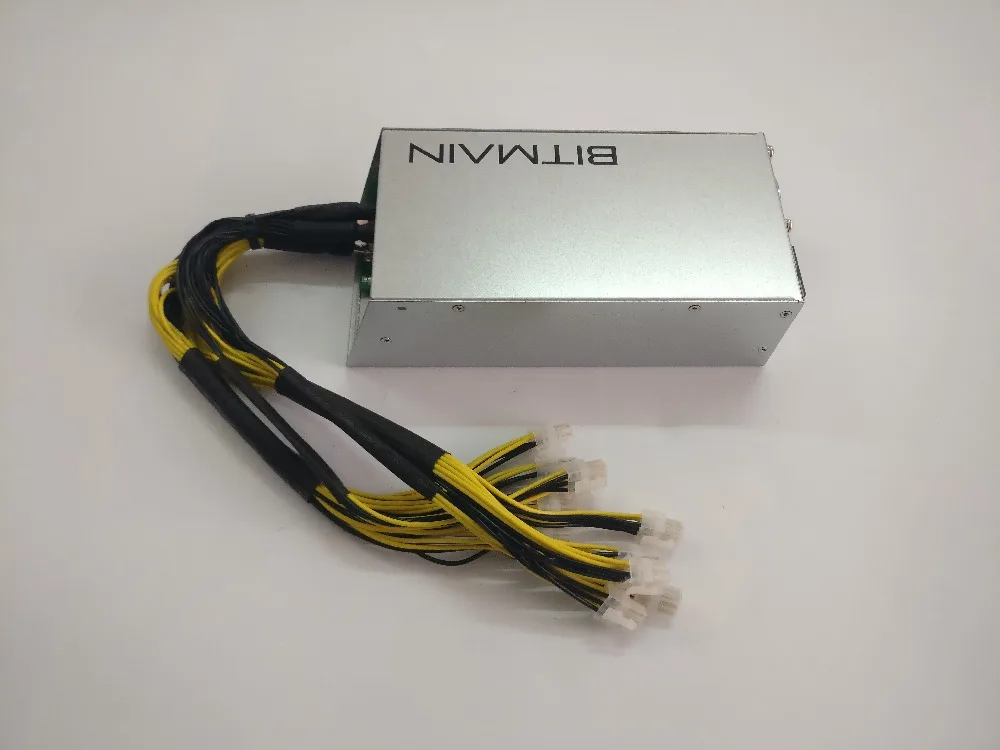 Новый блок питания Bitmain APW3 ++ 1600 Вт для Antminer S9 S9k L3 + T9 E3 Z9 Mini DR3 Innosilicon A9 A10 Ebit E9 Avalon 841 851