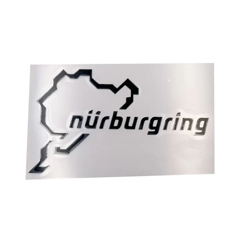 

Nurburgring, автомобильная гоночная дорога, забавный задний бампер для Jdm, Vag, европейский стандарт, наклейка