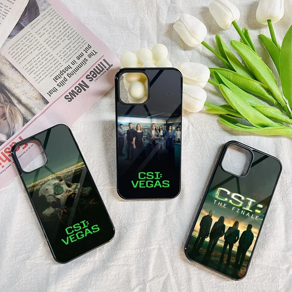 Чехол для телефона CSI LAS VEGAS Iphone 16 15 14 13 12 11 Pro Max Mini 8 Plus Se Xr X Xs Fundas Shell PC + чехол из ТПУ