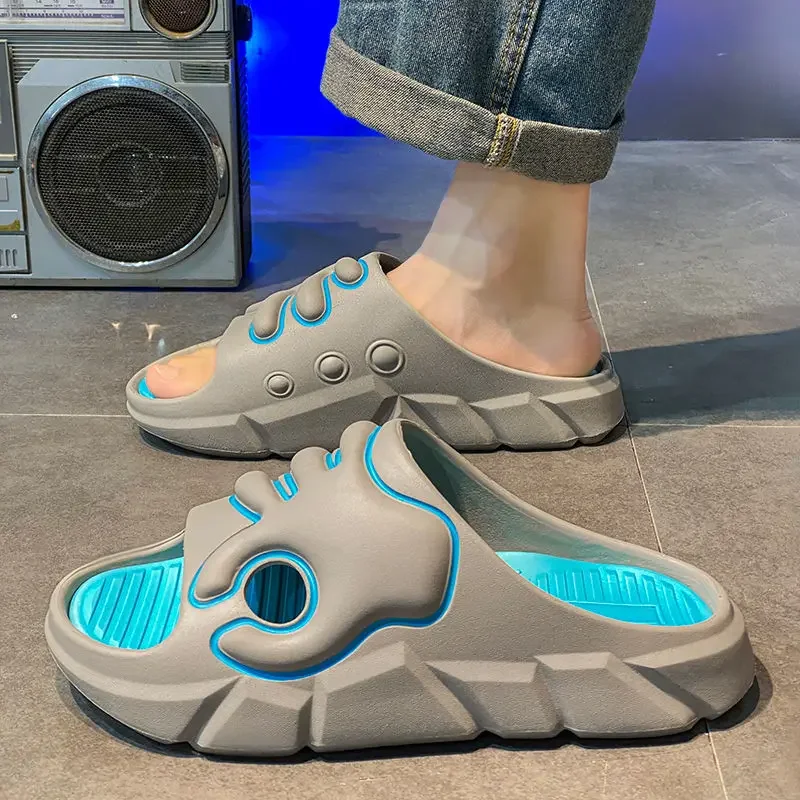 Мужские мягкие тапочки Eva мужская обувь на платформе Sabot сланцы Низкая цена