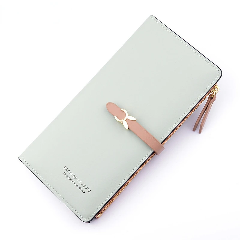 

New Trends Wallets Women Luxury Brand Design Long Wallet Zipper Purses Female Short Coin Purse Credit Card Holder