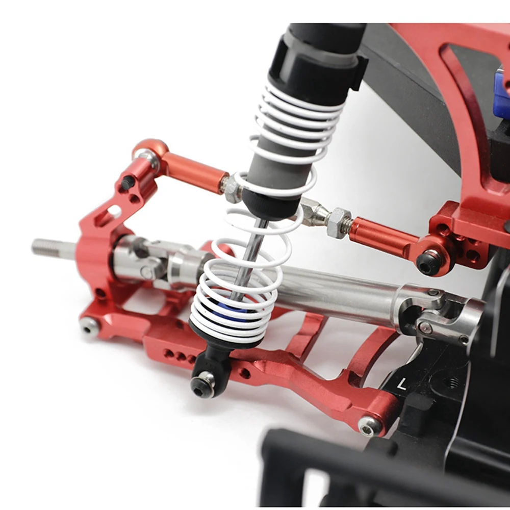 4 шт. металлический приводной вал из нержавеющей стали CVD для 1/10 Traxxas Slash