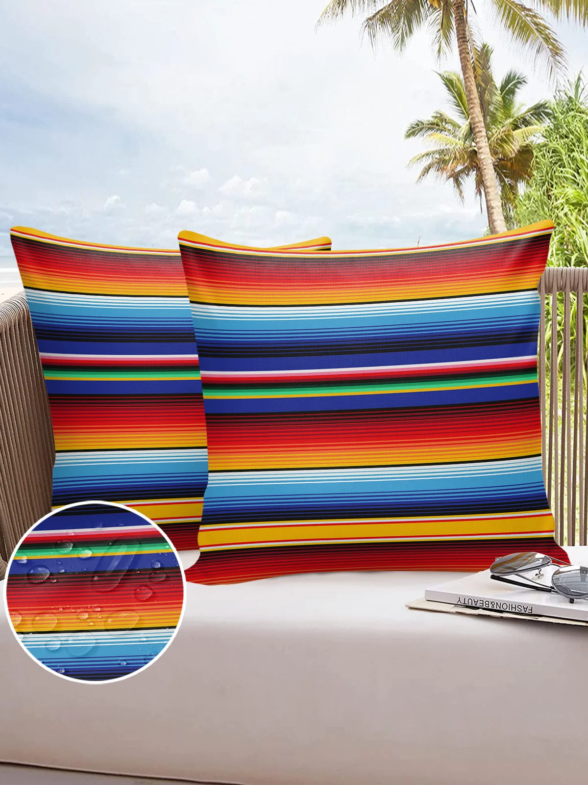 

2/4 шт., декоративные водонепроницаемые наволочки для дивана