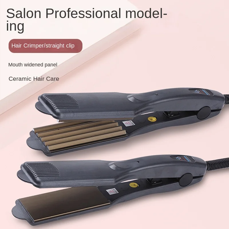 Flat Corn Wave Straightener Hair Straighteners Heating Comb Iron Styling Appliances Care Beauty Health