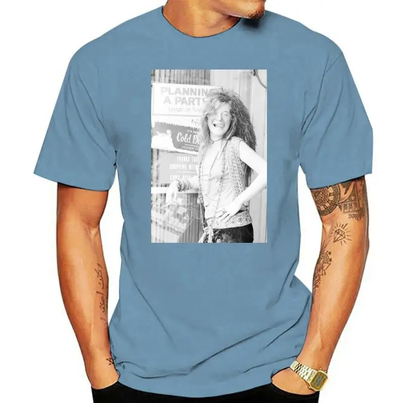 

JANIS JOPLIN SHIRT PLANNING A PARTY T-SHIRT UNISEX MUSIC VINTAGE SHIRT TEE