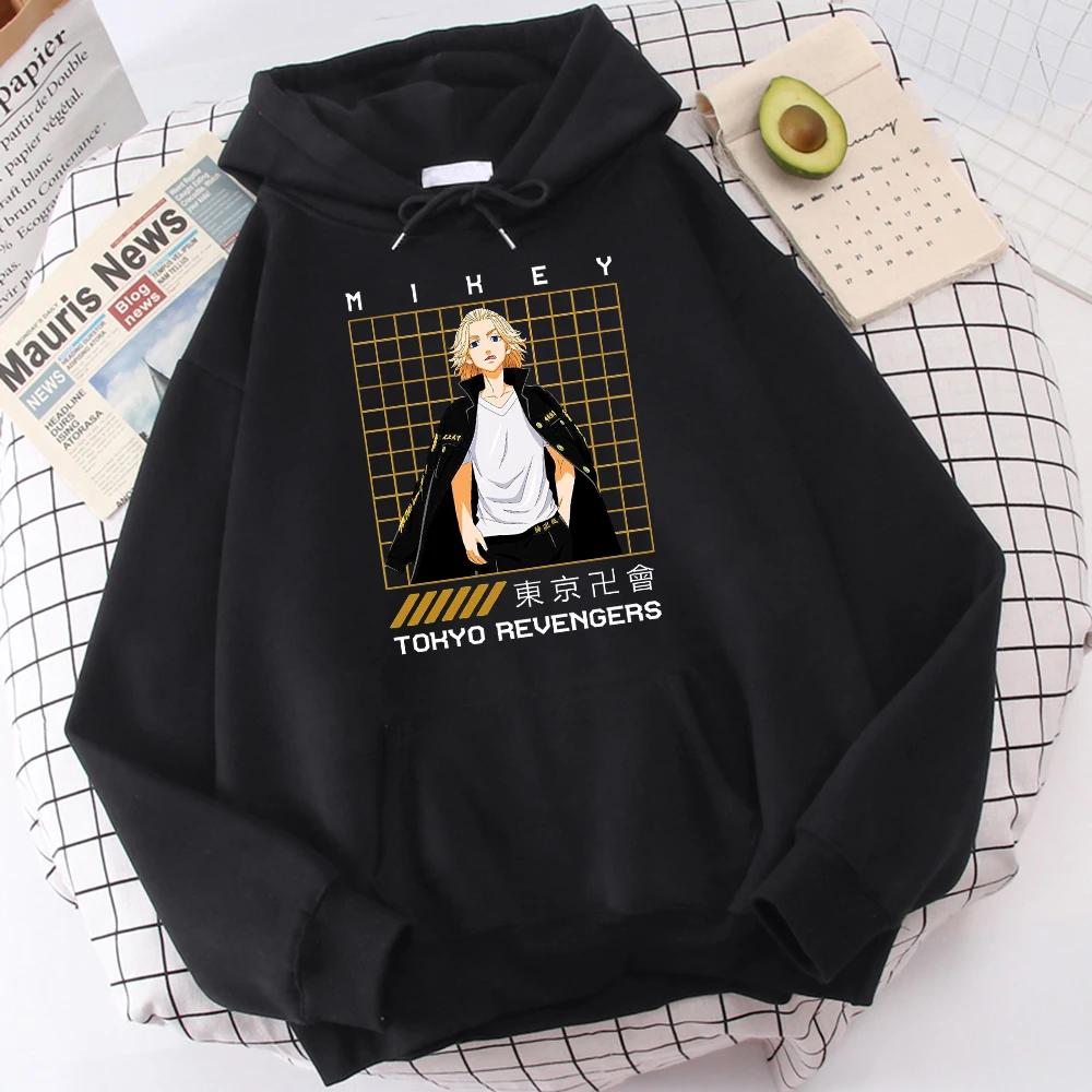 

Mikey Graphic Tokyo Revengers Hoodie Casual Women Men Unisex Streetwear 2022 Autumn Anime Hoodies Fleece Harajuku Mens Pullover