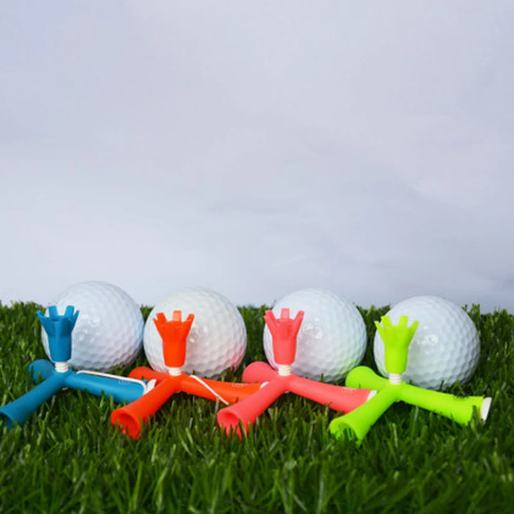 

1pcs Adjustable Plastic Golf Tee Premium Plastic Golf Tees Petal Rotation Limit Ball Spike For Clubs Golf Accessories