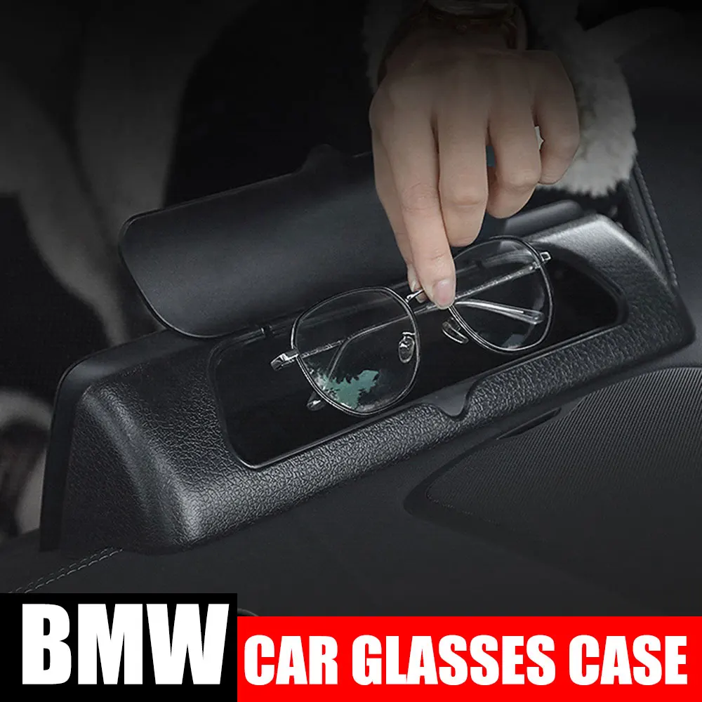 

Car Glasses Box Storage Holder Sunglasses Case Clips for BMW 3 5 Series G20 G28 G30 G38 X1 X3 X4 F48 F49 G01G02 G08 Accessories