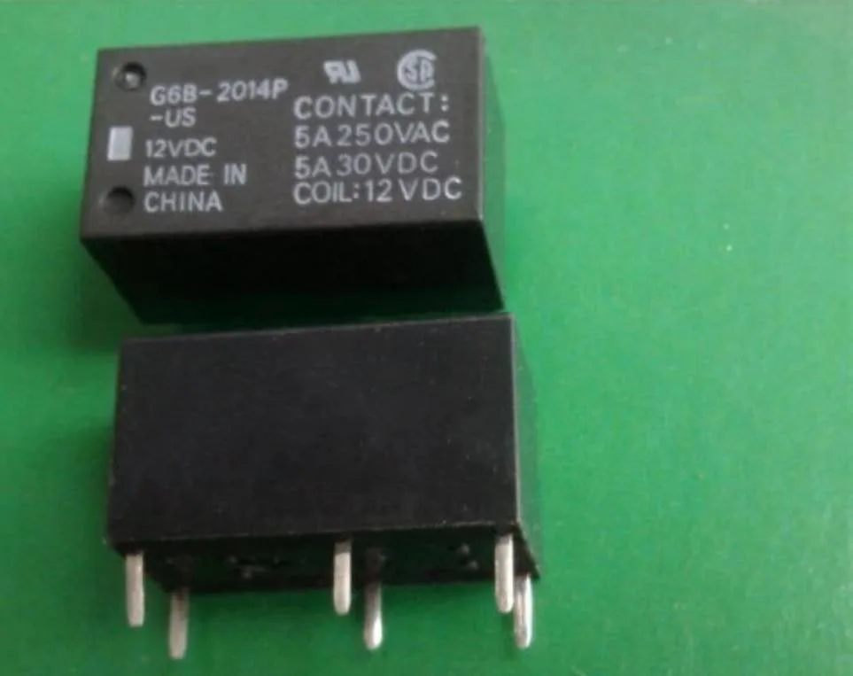 Горячая Распродажа, новое реле G6B-2014P-US-12VDC 12VDC G6B2014PUS G6B-2014P-US G6B2014P DC 12VDC 12V 5A DIP6 5 шт./лот