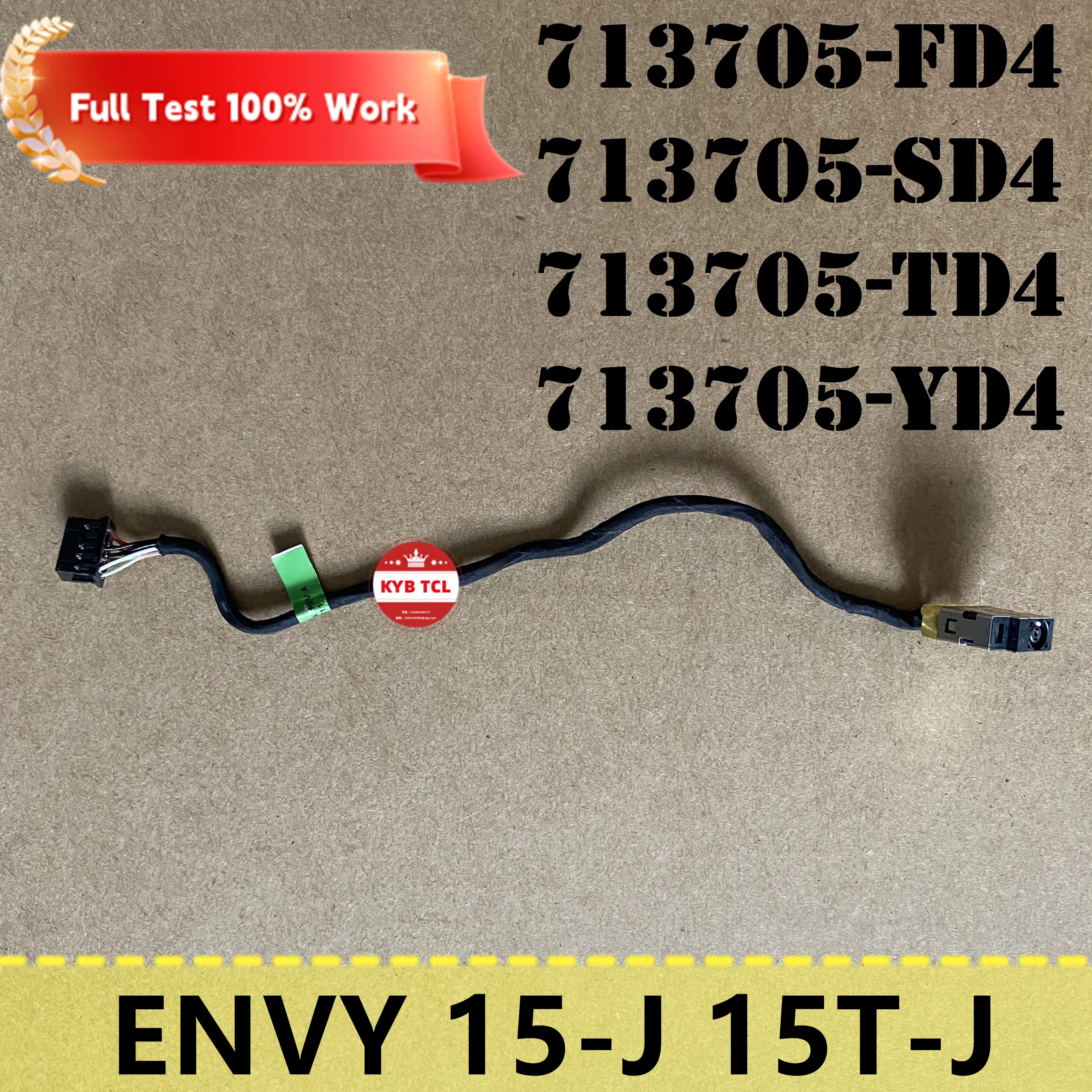 

For HP ENVY 15-J 15T-J 15-J000 15-J100 Laptop Power Power Female DC In Jack Notebook 713705-FD4 713705-SD4 713705-TD4 713705-YD4