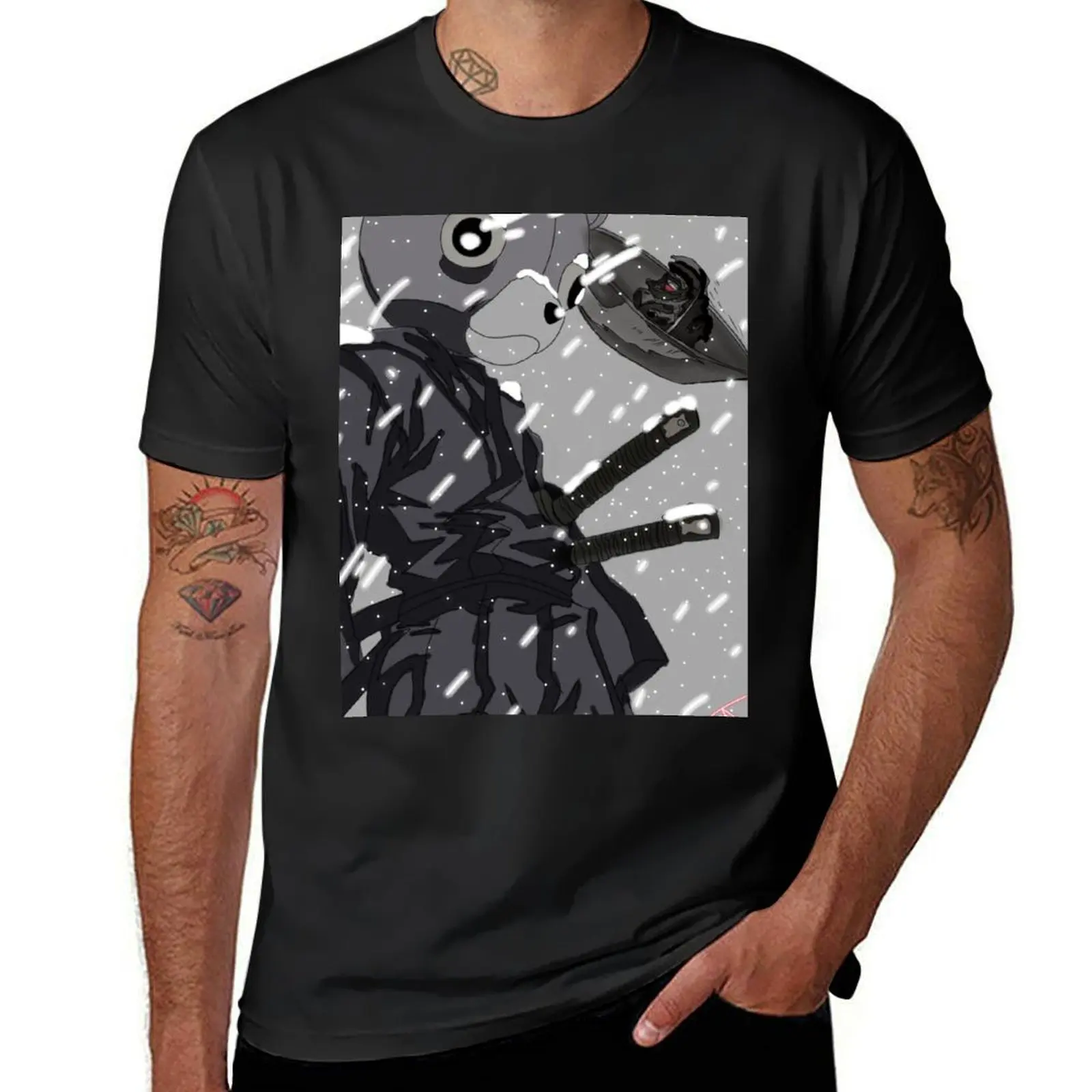 Футболка Jinno с обоями винтажные футболки для мальчиков животным принтом летняя