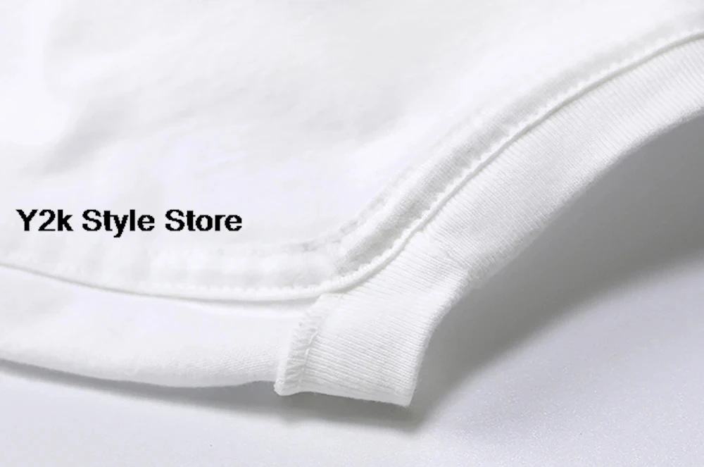 Фото Футболка LingOrm Same TShirt Lingling Kwong Orm Fashion OOK с мультяшным принтом и надписями, летняя, из высококачественного хлопка, с коротким рукавом №4