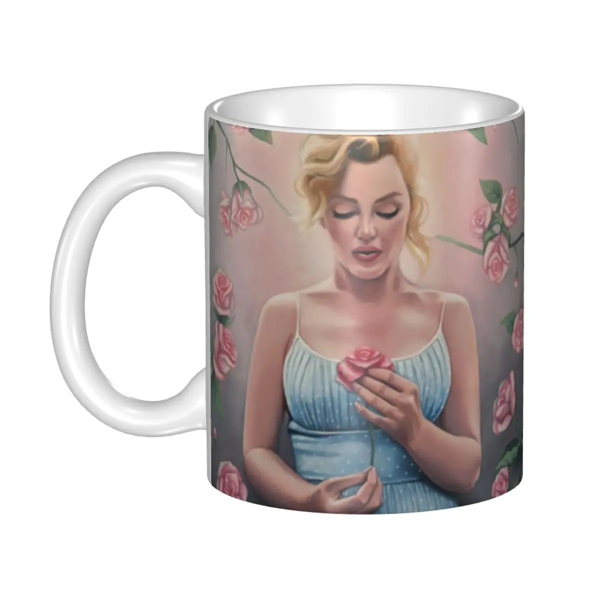 

Кружки Angel Singer Marilyns на заказ, керамическая кружка для кофе в американском стиле, креативный подарок, чашки для работы на открытом воздухе и к...