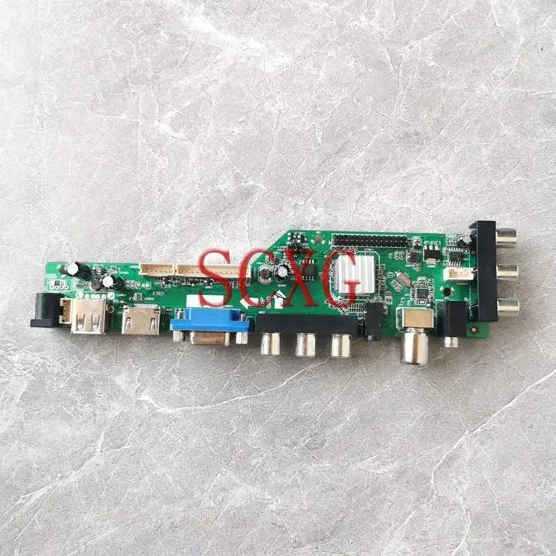 Для LP133WH1-TLA1/TLB1/TLC1/TLD1 матрица ноутбука DVB комплект платы контроллера 13,3 "1366*768 LVDS 40 Pin USB AV RF HDMI-совместимый VGA