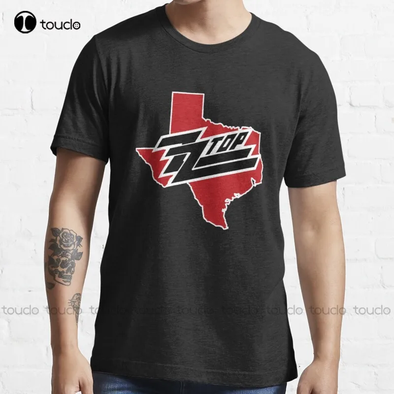 

New Rock Music Favorite Zz Top T-Shirt Cotton Tee Shirt S-5Xl Unisex