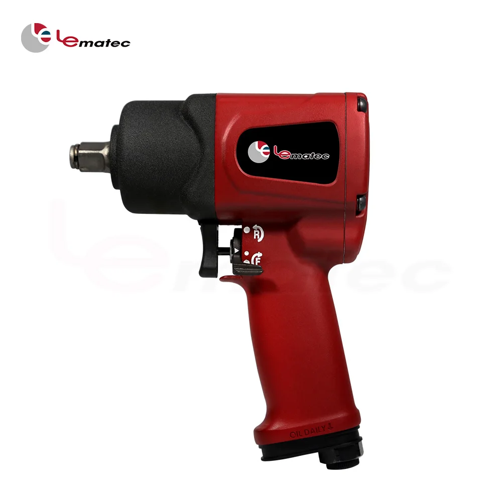 

1/2 inch Industrial Air Tool High Torque 820 ft/lb Twin Hammer 1/2" Air Impact Wrench Pro Pneumatic Tool