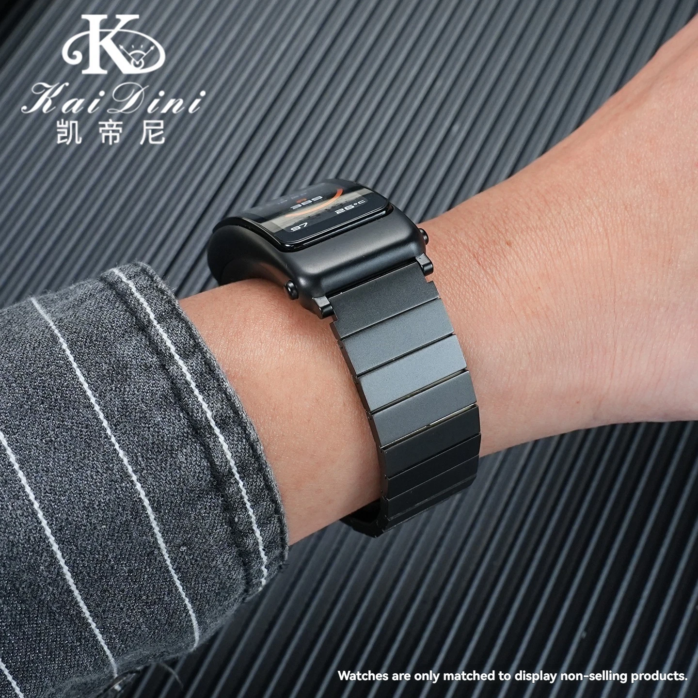 Фото Ремешок для часов из нержавеющей стали 16 мм для HUAWEI TalkBand B7 B6 B3 Talk Band B6, ремешок для часов, металлический браслет, быстросъемный браслет №5