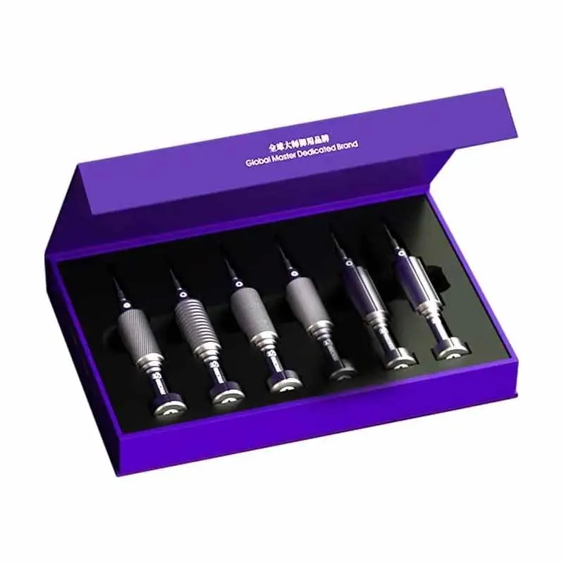 Набор Высокопрочных Прецизионных Отверток 6-в-1 Механический Ishell Phillips Hex Tri-wing