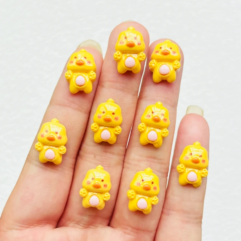 20 шт. новые милые Мультяшные животные утенки из Смолы Скрапбукинг Diy Ювелирные