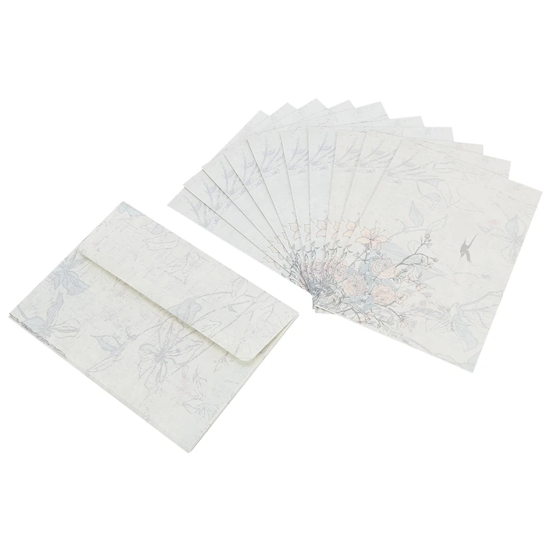 

40 листов винтажные канцелярские принадлежности наборы с конвертами для письма