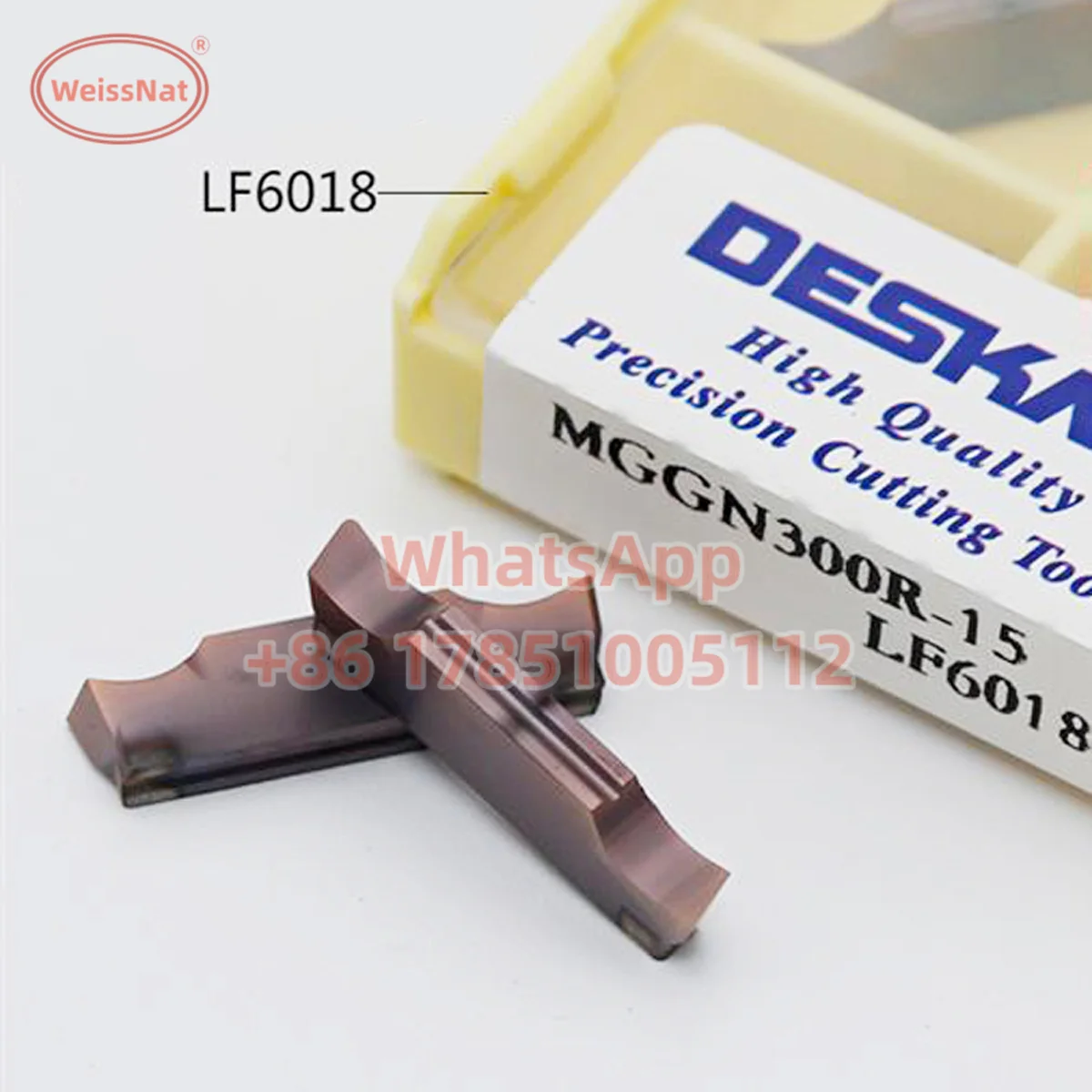 

Карбидная вставка DESKAR MGGN150L MGGN200R MGGN250L MGGN300R MGGN400R-8 15 LF6018, вставки MGGN