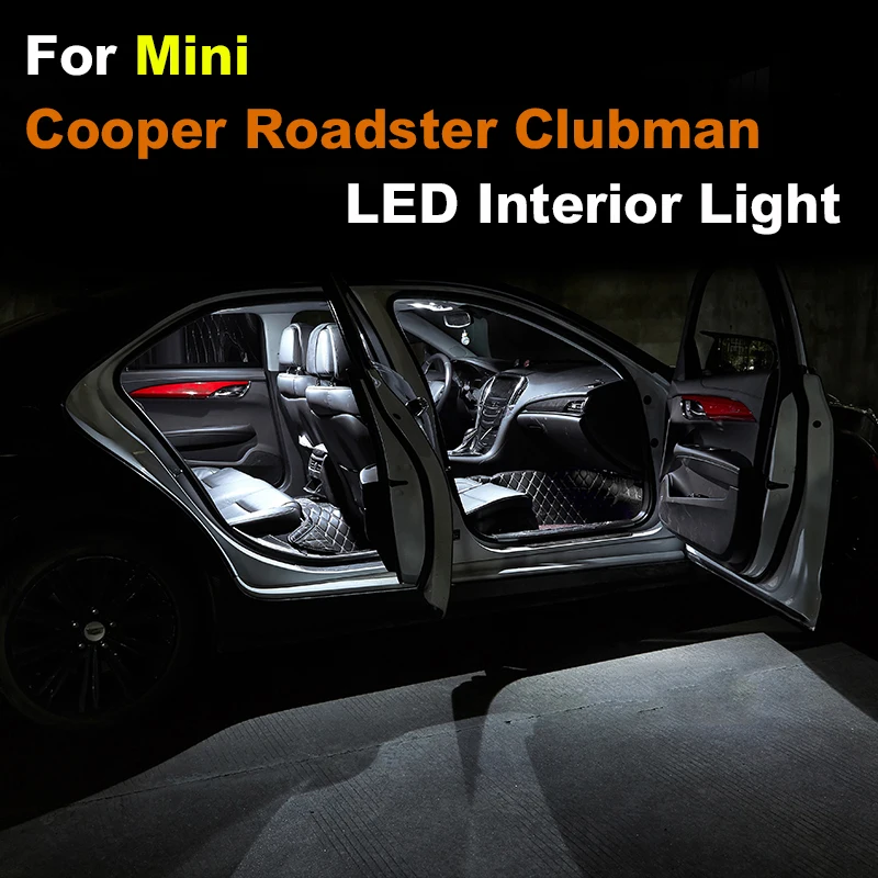 

Interior LED Light For Mini Roadster R59 F60 R60 Cooper R50 R53 R56 F55 F56 R58 F57 R57 R52 Clubman F54 R55 Canbus Dome Map Lamp