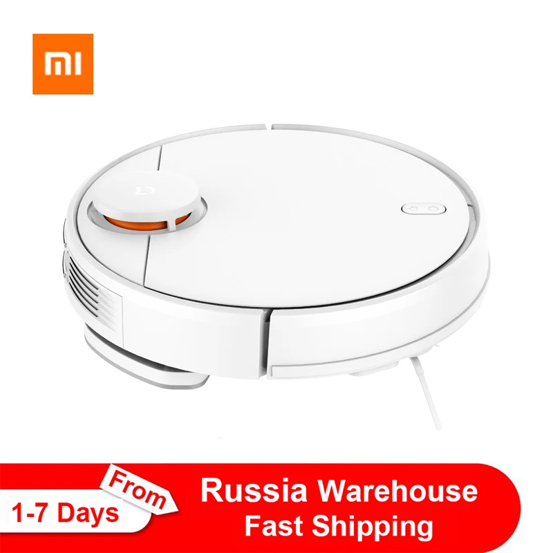 Робот-пылесос Xiaomi Mi, швабра 3C, автоматическая Уборка Пыли, стерилизация, 4000 па, циклонное всасывание, умное планирование, обновление 1C / 2C - Апрельский топ товаров с Али