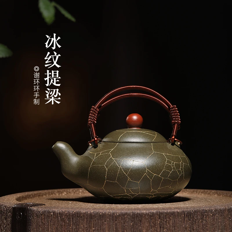 

a pot of tea sweet 】 yixing recommended all hand famous ore violet arenaceous kung fu tea kettle household single pot