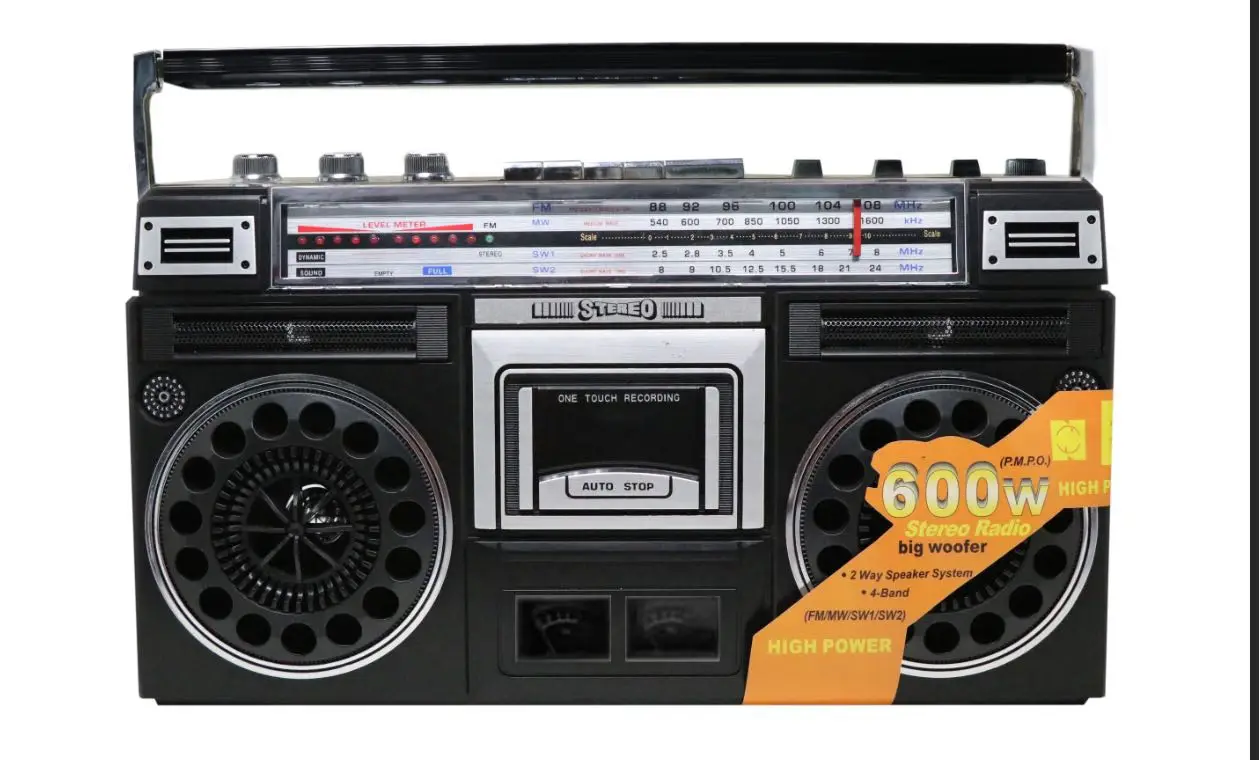Home Used Popular Classic Big Cassette Recorder Player With FM/AM/SW Radio and USB/SD Function Bluetooth Connect
