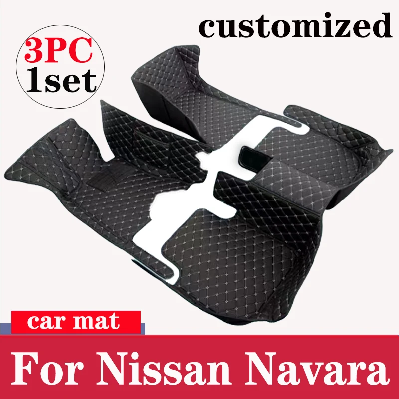 

Автомобильные коврики для Nissan Navara D40 2010 2011 2012 2013 2014 2015, детали интерьера, коврики, подкладки для ног, автомобильные аксессуары, Прямая поставка