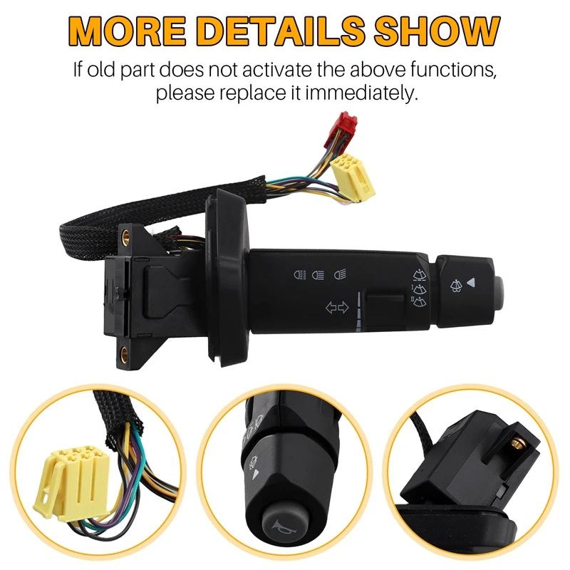 Рукоятка переключателя рулевой колонки для MAN TGS TGX TGA TGL Lion CITY 81255090194 81255090191