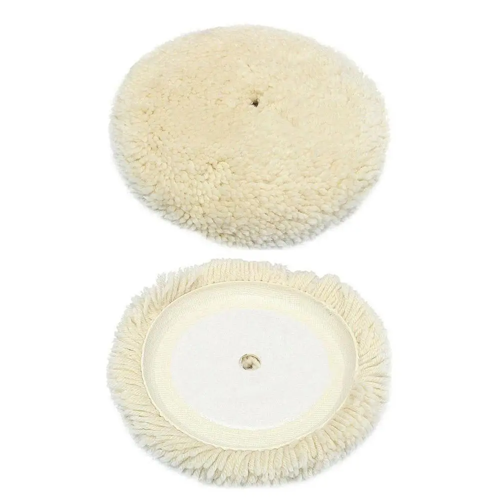 

180mm 7inch Grinding Wool Polishing Bonnet Pad Soft Wool Clean Parts For Electric Grinding And Polishing Machines
