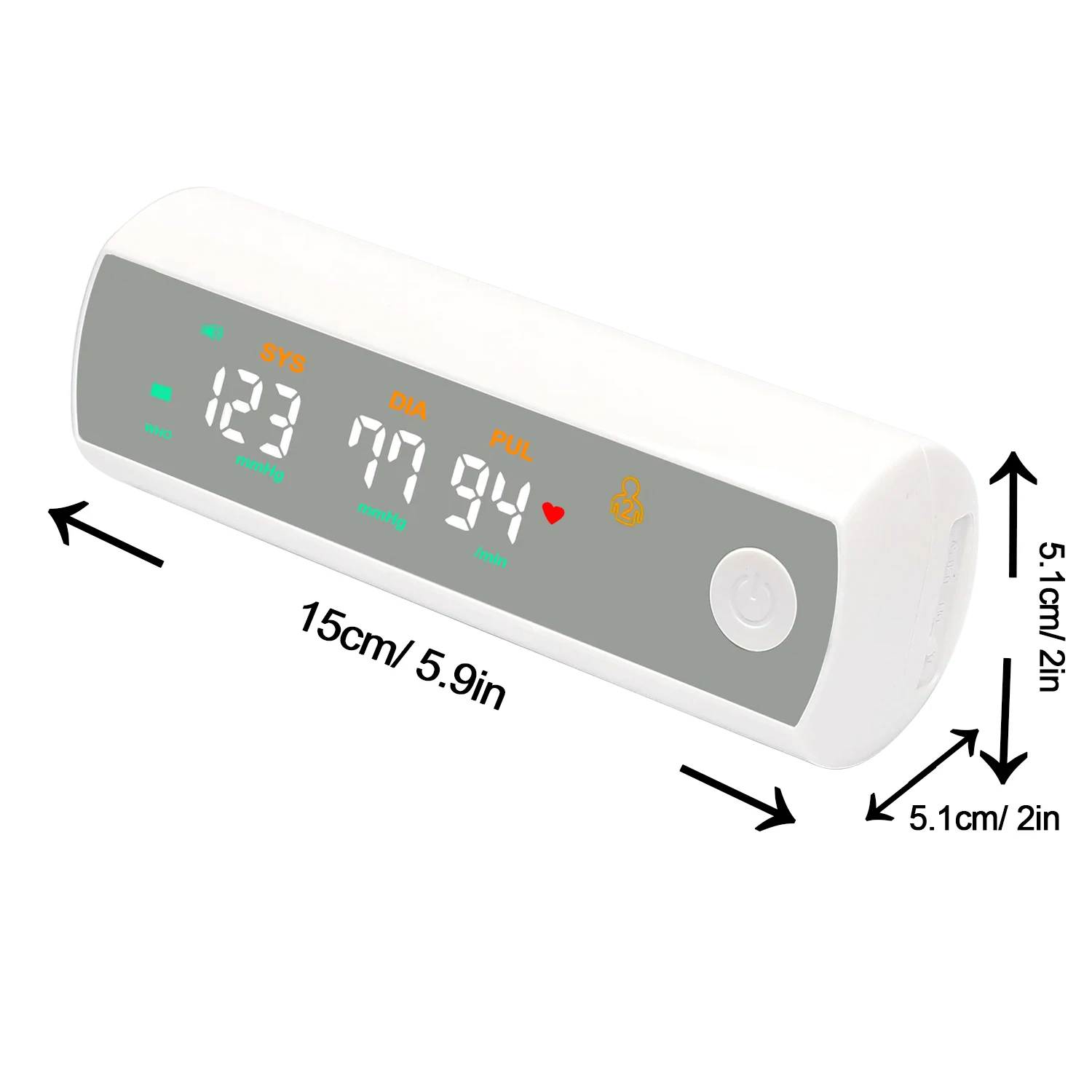 Перезаряжаемые тонометры умный монитор артериального давления рука манжета