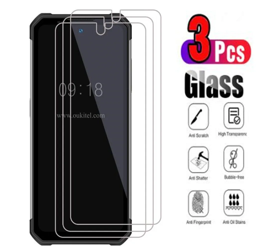 3pcs-for-oukitel-wp17-smartphone-high-hd-tempered-glass-protective-on-oukitel-wp17-screen-protector-film