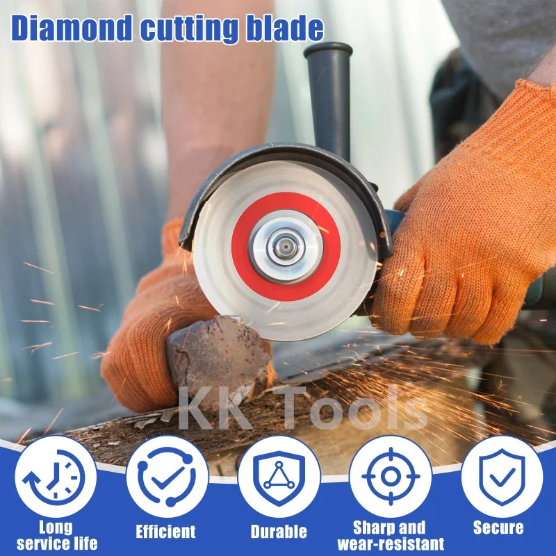 1 шт. M14 двухсторонний шлифовальный диск 100/115/125/180 мм паяное пильное полотно с