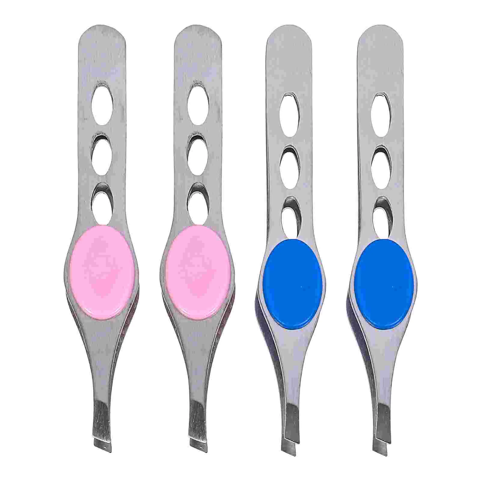 

Eyebrowtweezerslant Steel Stainless Professional Kit Tool Hair Eyebrows Removal Trimmer Set Clip Precision Pointed Facial