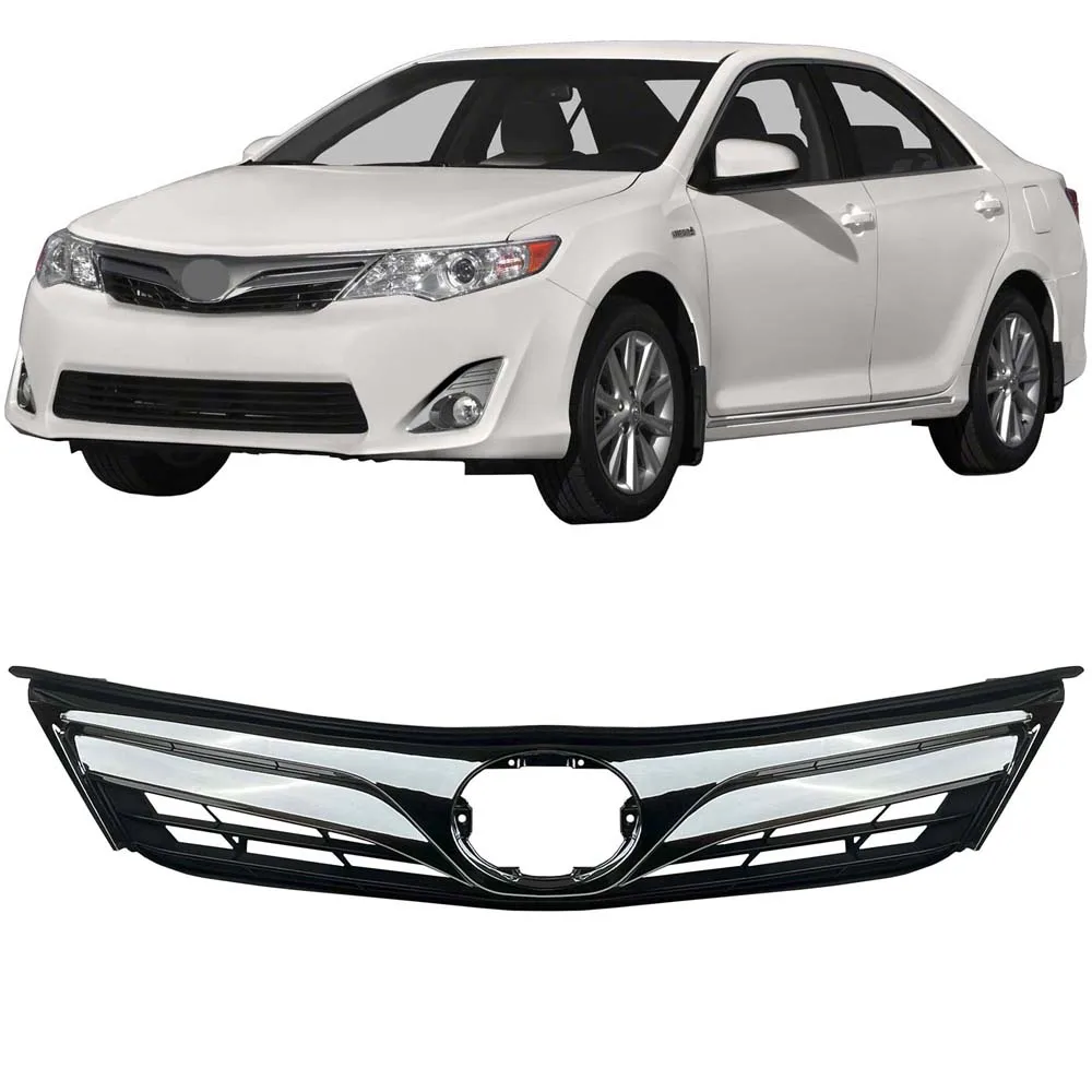 

Front Upper Bumper Grill Grille Replacement for 2012 -2014 Toyota Camry LE XLE