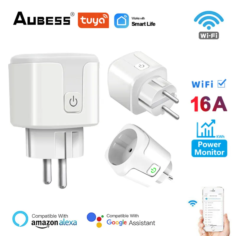 Беспроводная розетка с таймером и монитором питания 16 А | Обустройство дома