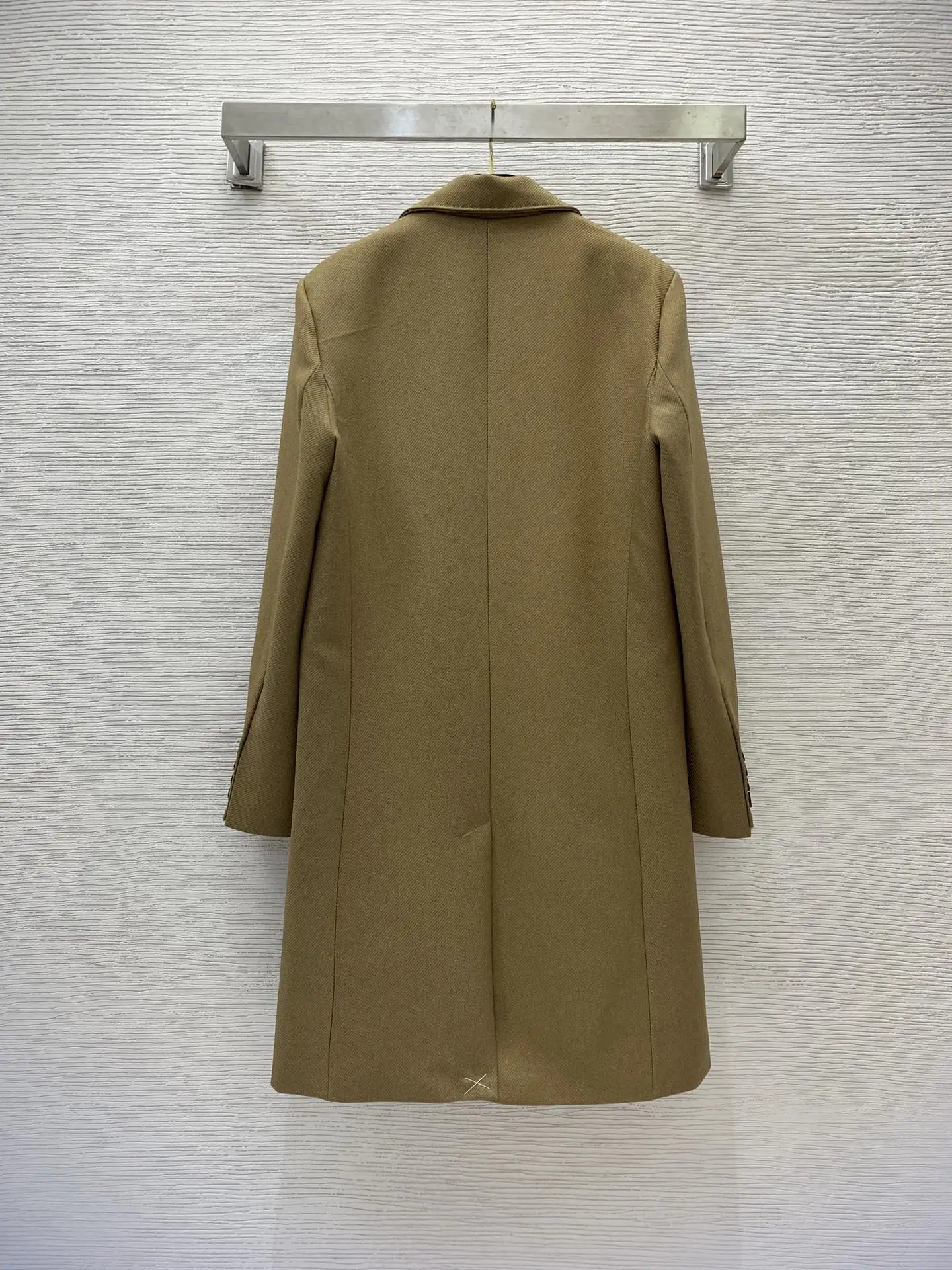 

2023 Autumn Winter Women's Top New Mid-length Coat Coat Camel Color G2247